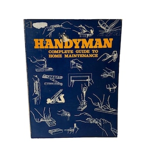 vintage 1975 Handyman Guide complet de l’entretien de la maison (Broché)