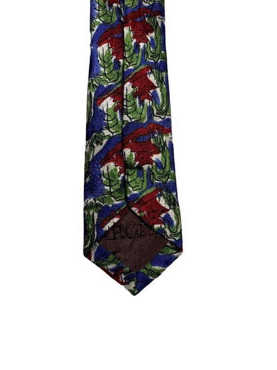 J Garcia In The Park Vintage Novelty Necktie 100%… - image 6