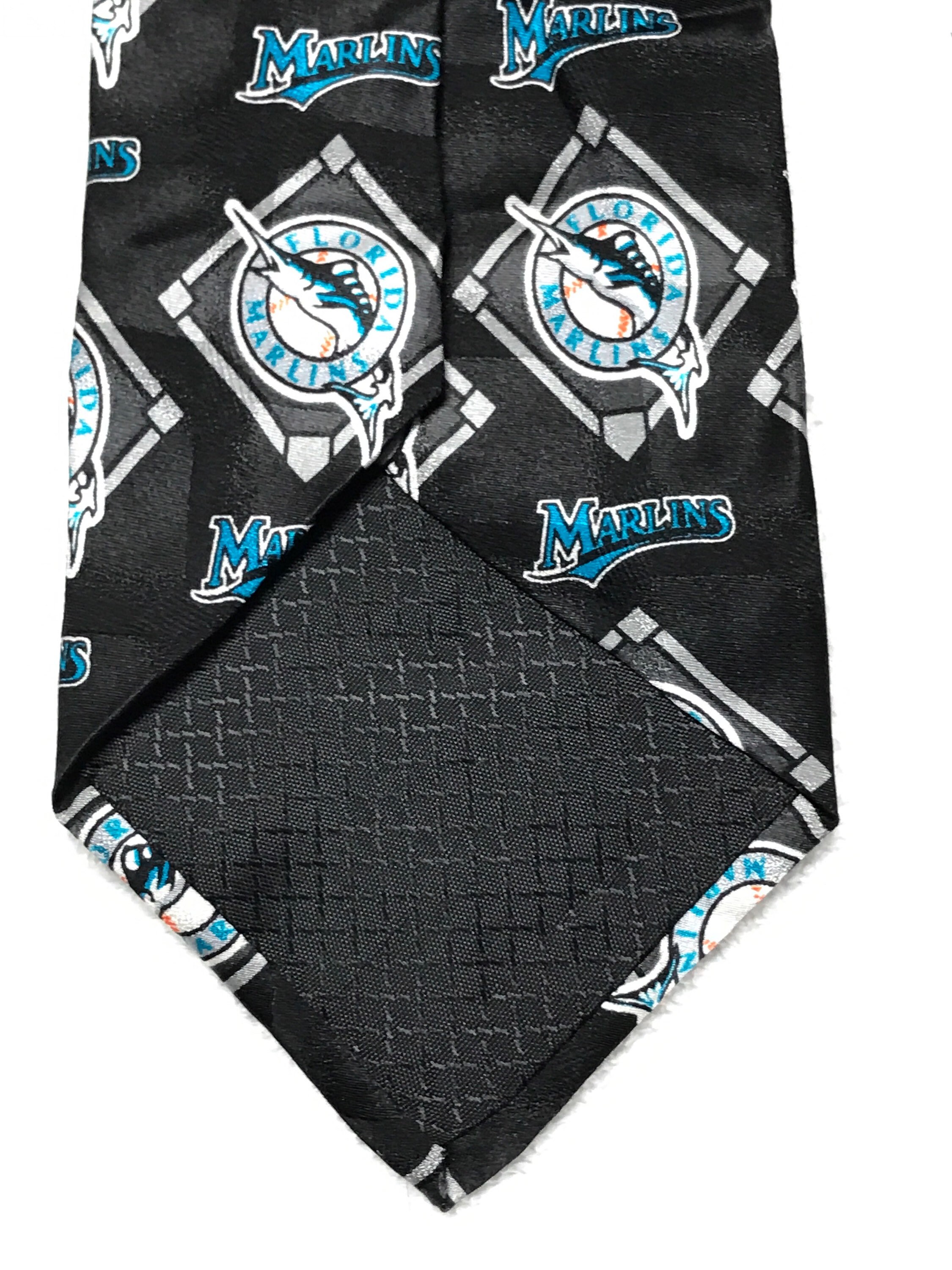 RM Sport Ralph Marlin MLB Florida Marlins Baseball Necktie Tie Etsy UK