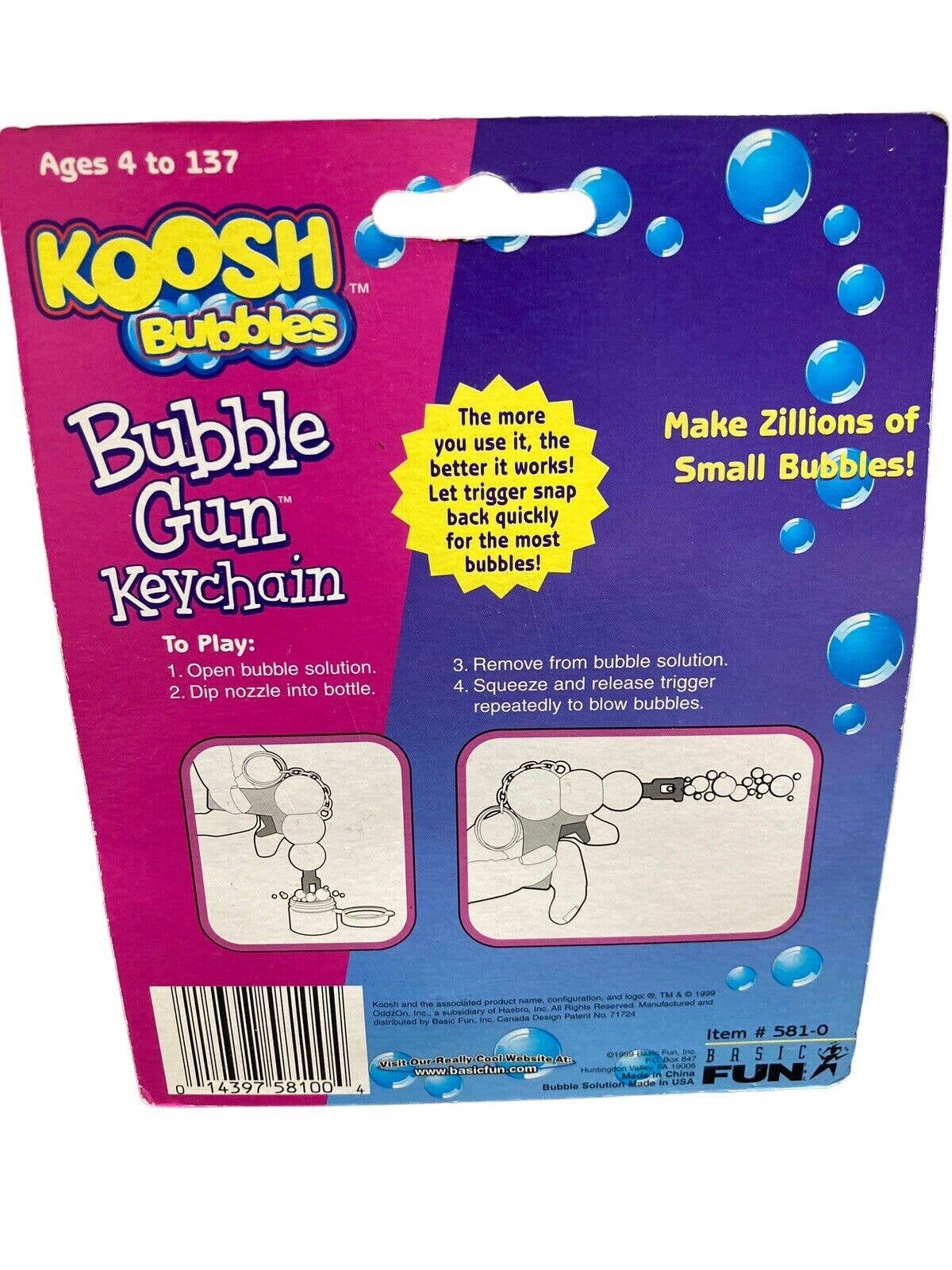 Squeeze Bubble Blower - Dip and Squeeze - No Blowing Needed!