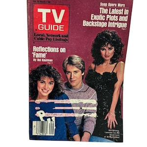 TV Guide Magazine February 26 - March 4 1983 Kim Delaney, Susan Lucci