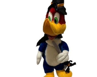 USJ ウッドペッカー　レア限定品　皮革　ぬいぐるみ USJ ウッドペッカー レア限定品 皮革 ぬいぐるみ