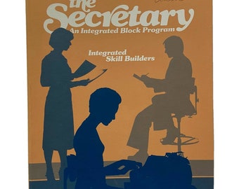 Secretary an Intergrated Secretarial Block Program Vintage Paperback Book