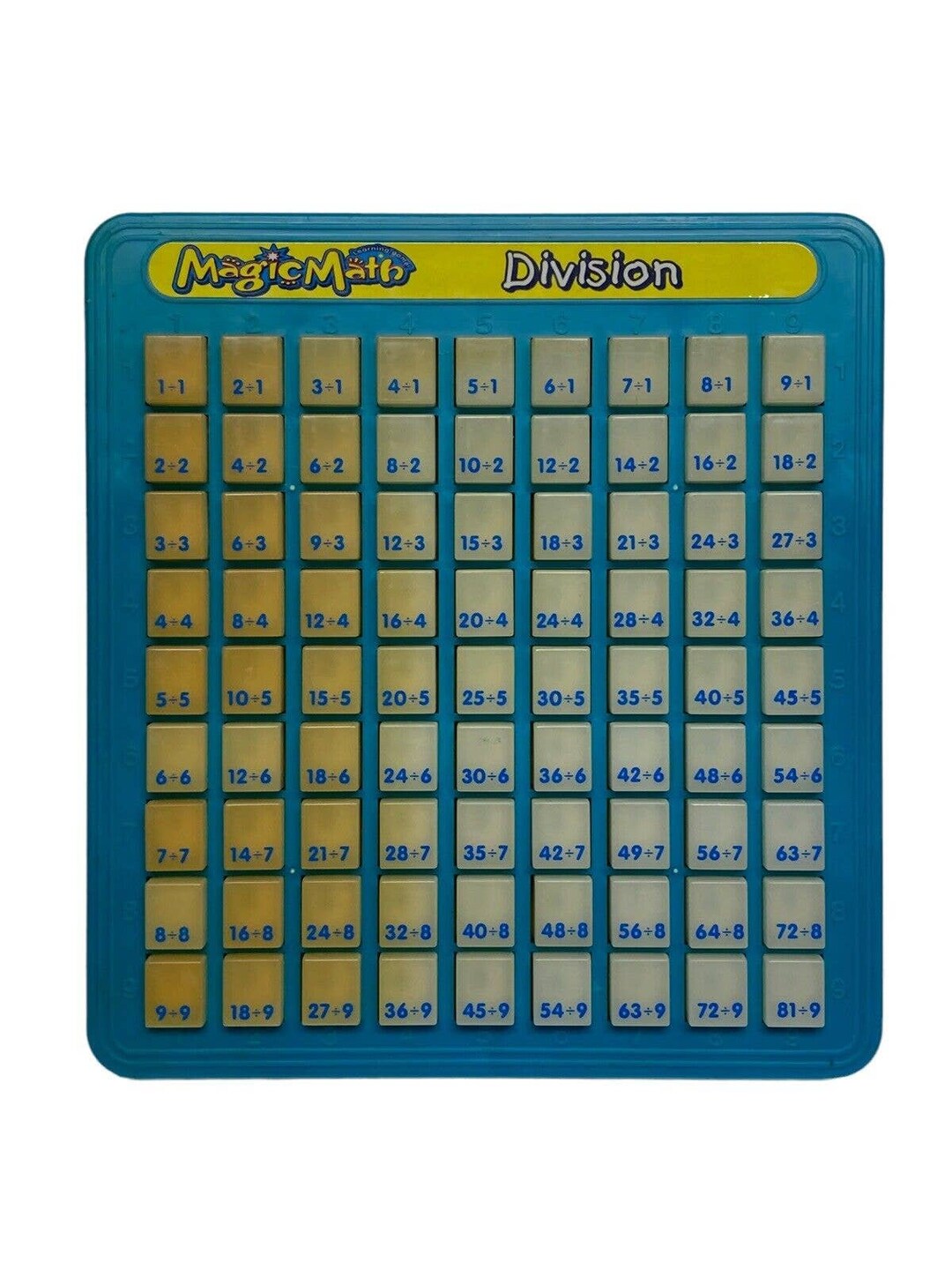 Math Button Pad 90s Magic Vintage 1993 Lanyard Toys Magic Math Division Push Button Press Learn ...