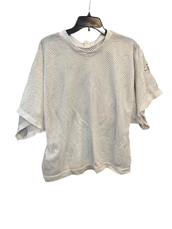 Reebok, Vintage Reebok Team Uniforms 90’s Mesh Football Shirt White L/XL