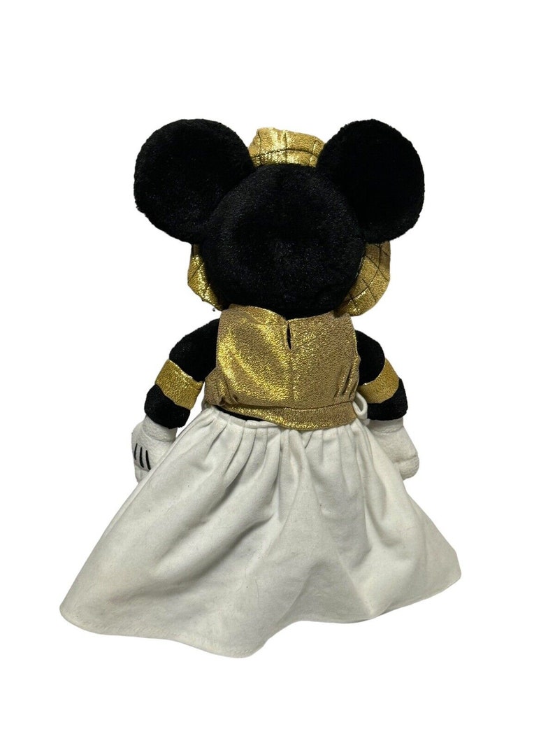 The Disney Store Minnie Mouse Roman Empire Toga Stuffed Plush Animal Doll Toy 13 image 4
