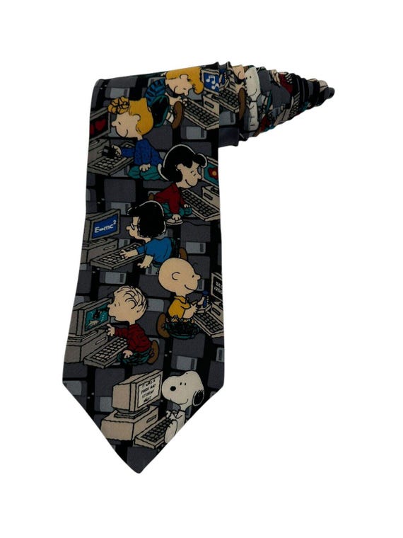 Peanuts Surfing The Net Internet Computers Snoopy… - image 1