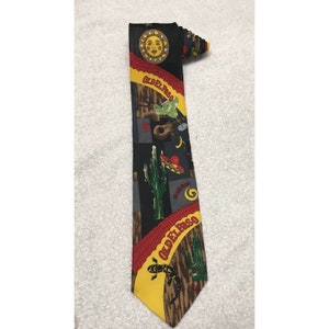 Vintage Ole El Paso 1996 Men&#39;s Novelty Necktie Tie Polyester