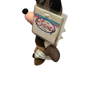 The Disney Store Mickey Mouse Pilot Bean Bag Stuffed Plush Toy 8” image 2