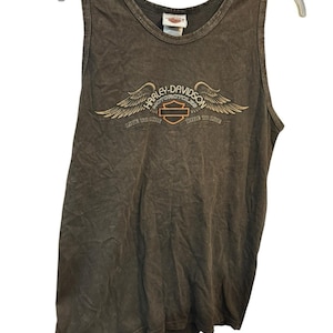 Vintage Harley Davidson Tank Top - Etsy