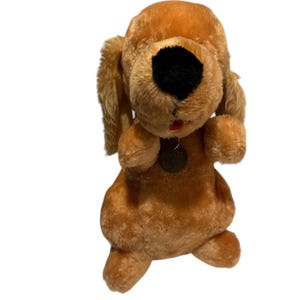 1979 Dakin Crocker National Bank Cocker Spaniel Stuffed Plush Toy 12”