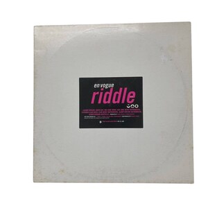 En Vogue - Riddle - U.S. PROMO 12" VINYL Record Vintage 2000