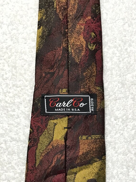 Carl Co Elvis Presley Vintage Novelty Tie Necktie - image 4