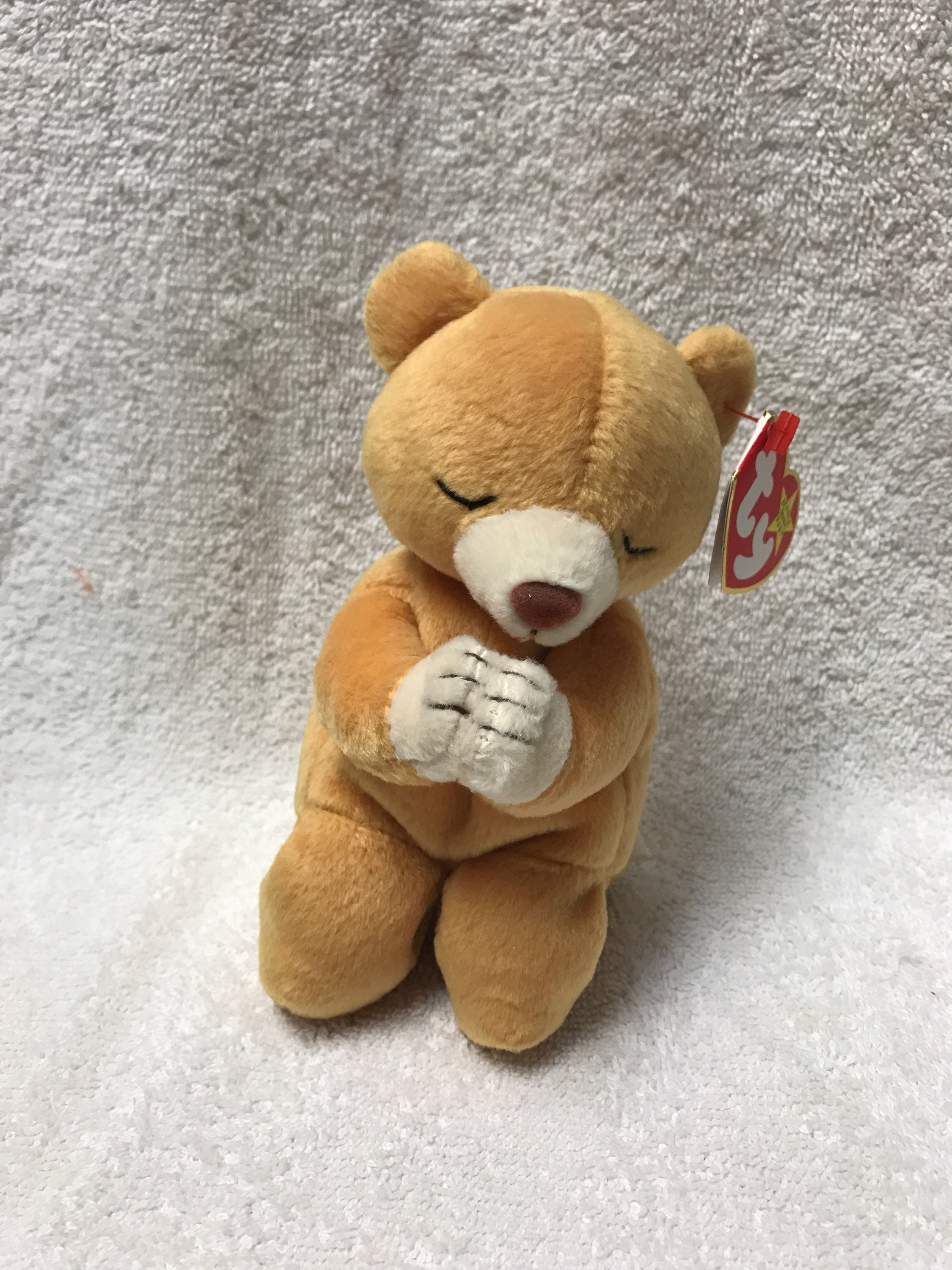 TY Beanie Baby Hope Praying Teddy Bear Bean Bag Plush Rare - Etsy