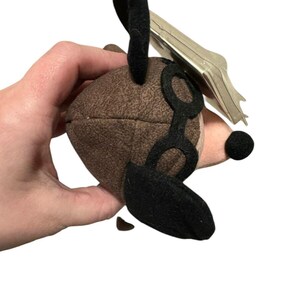 The Disney Store Mickey Mouse Pilot Bean Bag Stuffed Plush Toy 8” image 4