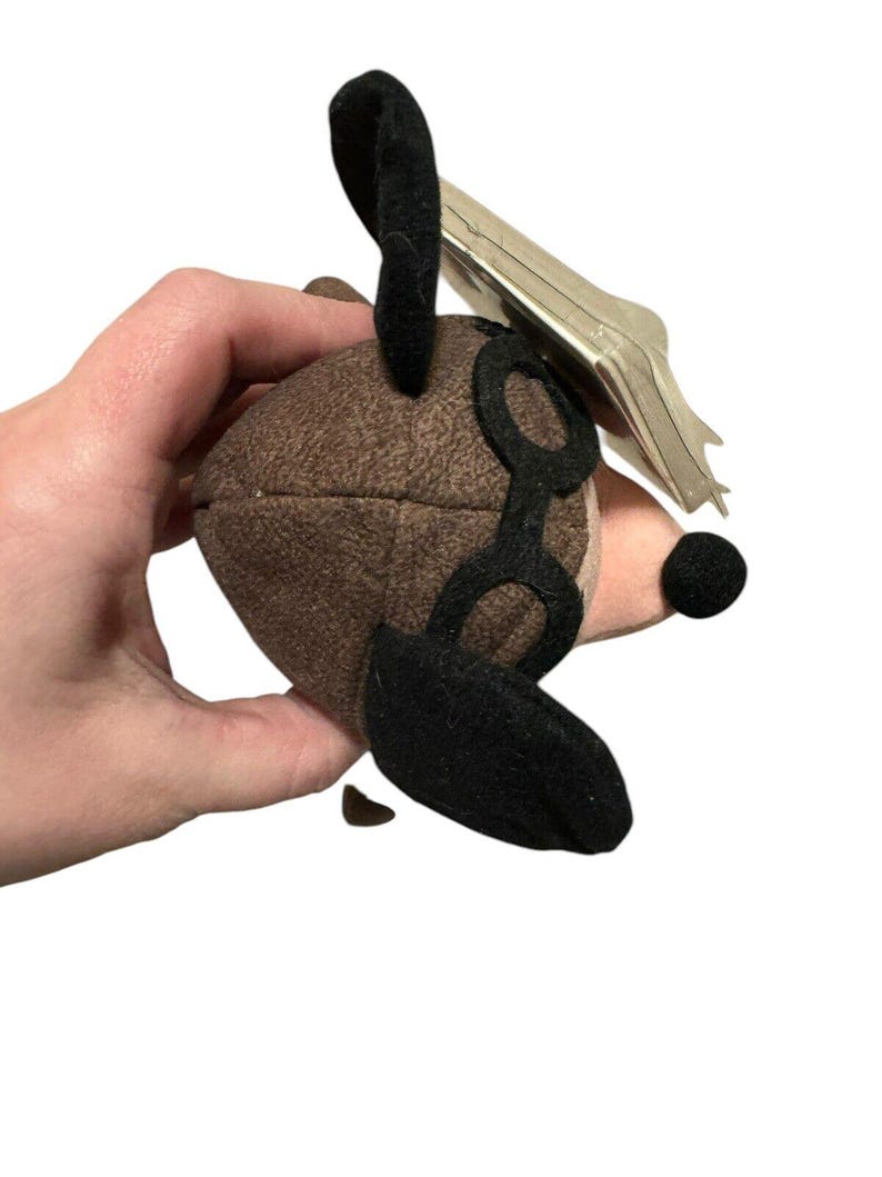 The Disney Store Mickey Mouse Pilot Bean Bag Stuffed Plush Toy 8” image 4