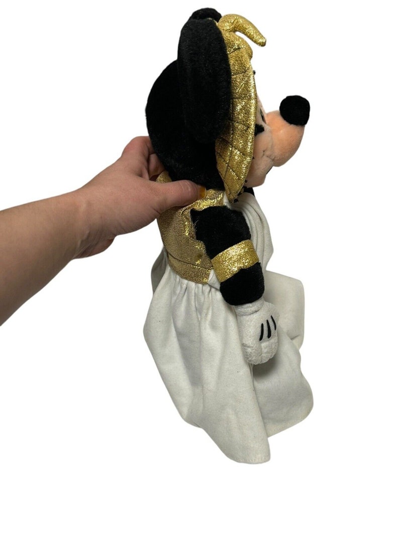 The Disney Store Minnie Mouse Roman Empire Toga Stuffed Plush Animal Doll Toy 13 image 5