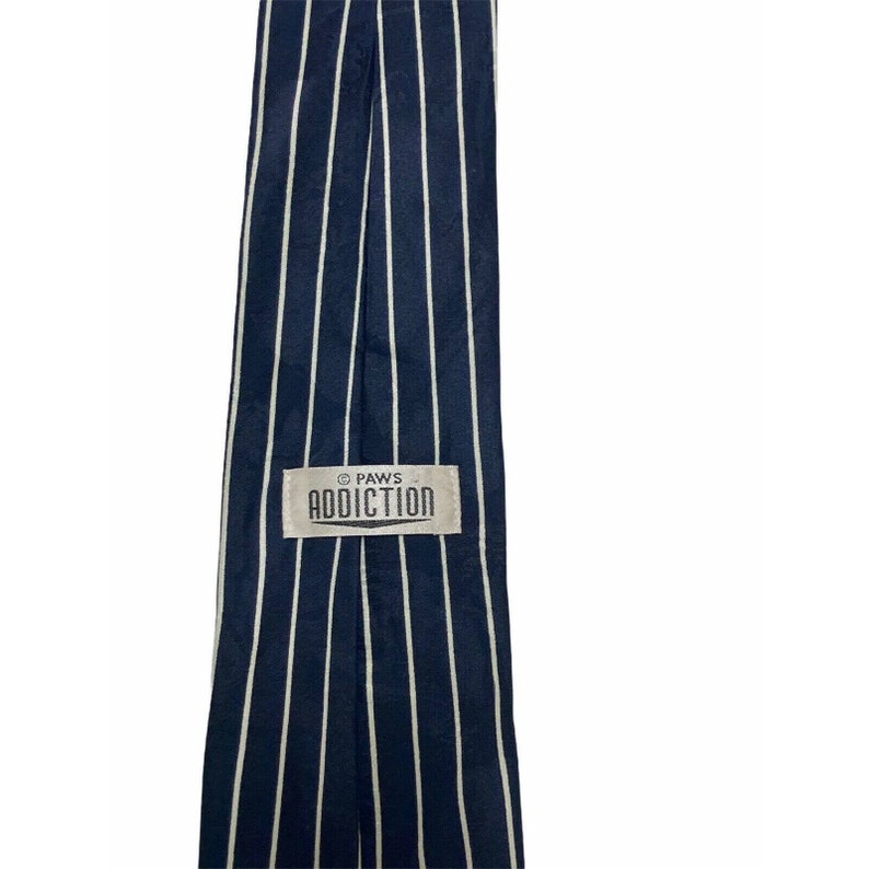 Paws Addiction Suit Wearing Garfield Cartoon Vintage Novelty Necktie Polyester