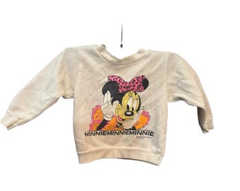 Vintage The Walt Disney Company Minnie Maus Sweatshirt 90er Jahre 2T3sw3sws33s3ss3s3