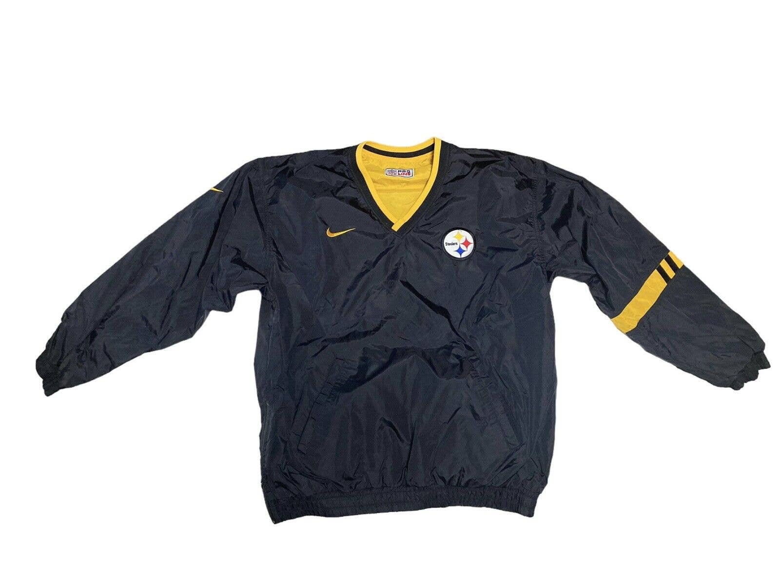 Nike Steelers NFL Pro Line ジャケット Vintage Pittsburgh Steelers NFL Nike Pro Line Coat Large