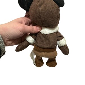 The Disney Store Mickey Mouse Pilot Bean Bag Stuffed Plush Toy 8” image 6
