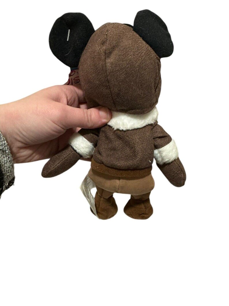 The Disney Store Mickey Mouse Pilot Bean Bag Stuffed Plush Toy 8” image 6
