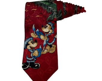 Disney Atlas Design Micky Maus & Co Minnie Caroling Weihnachten Krawatte Neuheit