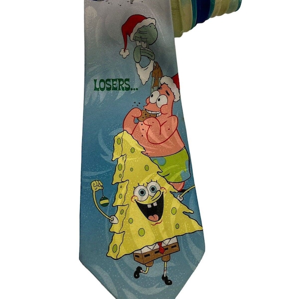 Spongebob Ties Etsy