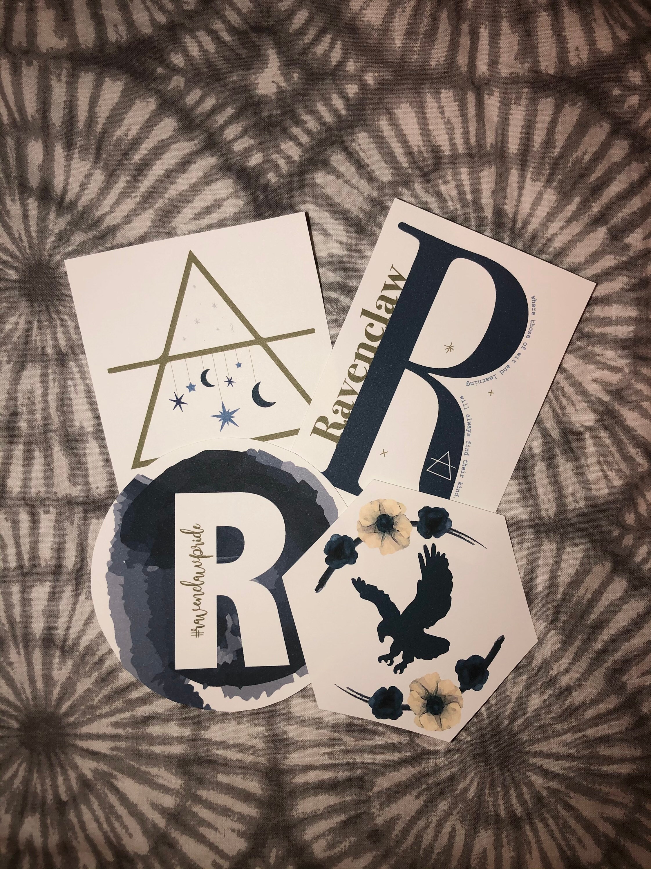 Hogwarts Houses Sticker Packs | Etsy