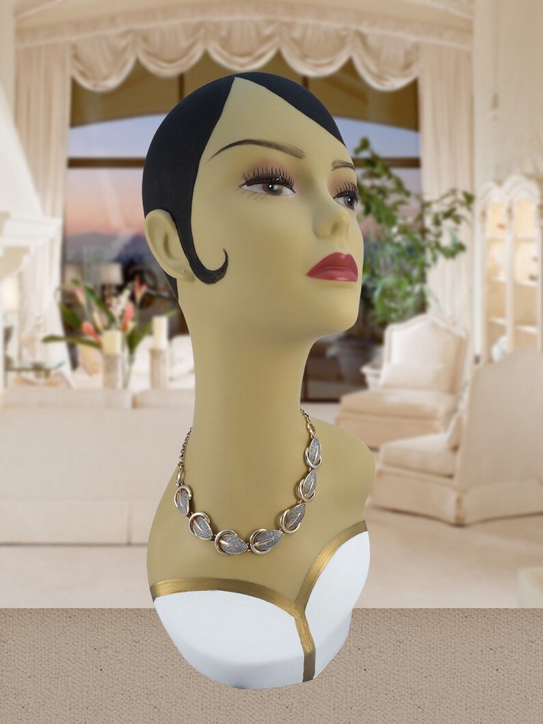 Glamour Flapper Style Mannequin Head M2022 Etsy