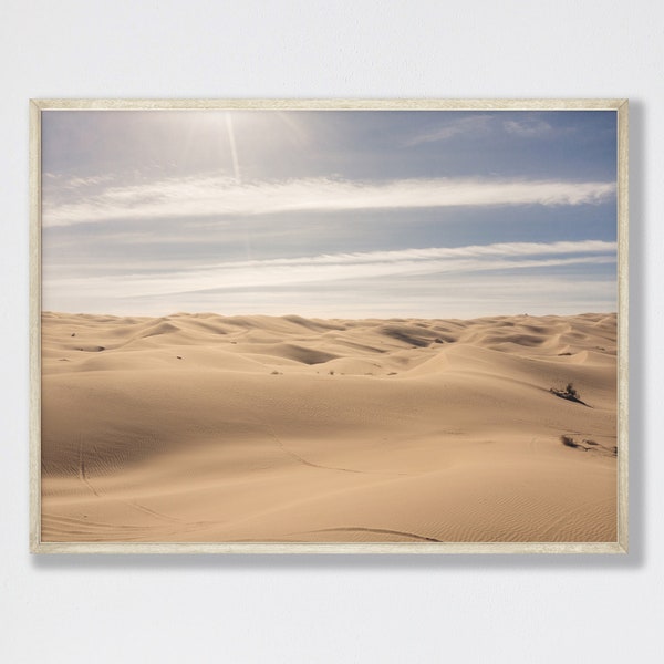 Glamis Imperial Sand Dunes Art mural imprimable