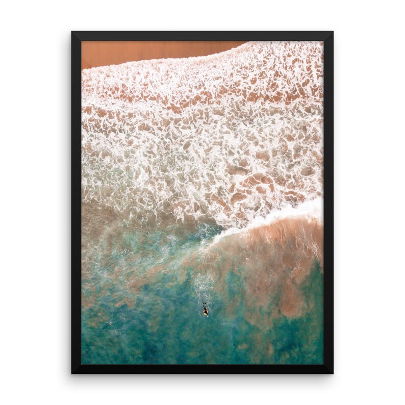 Drone Photography Large Wall Art Boogie Boarder Extra Large Wall Art Large Art Prints Surf Aerial Photography Large Art Photography