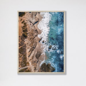 Cliff Path Revisited, Aerial Photography, Large Art Prints, Large Art Photography, Large Wall Art, Extra Large Wall Art, Coast