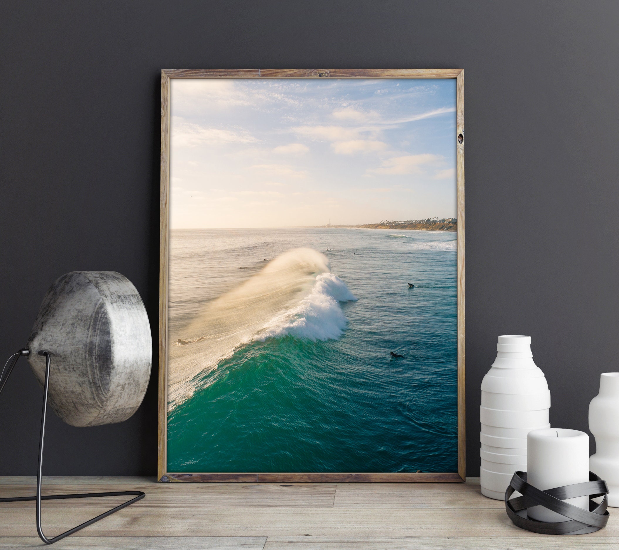 Carlsbad Beach Art, Large Art Prints, Large Art Photography, Large Wall