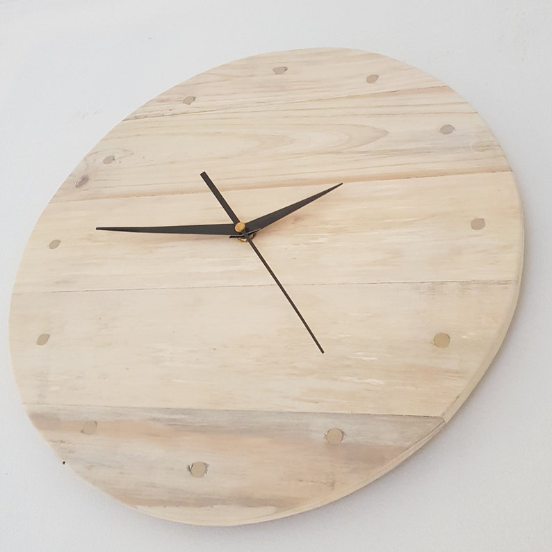 Reclaimed/Recycled Timber Wall Clock Home Decor Gift Etsy