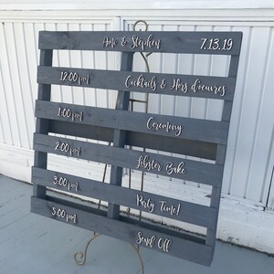 DIY Wedding Pallet Sign: Baltic Birch Wood Cutouts