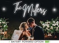 Wedding Neon Sign | Custom Last Name Neon | Wedding Gift | Wedding Decor | Grass Wall Backdrop | Family Name Neon Sign | LED Home Decor