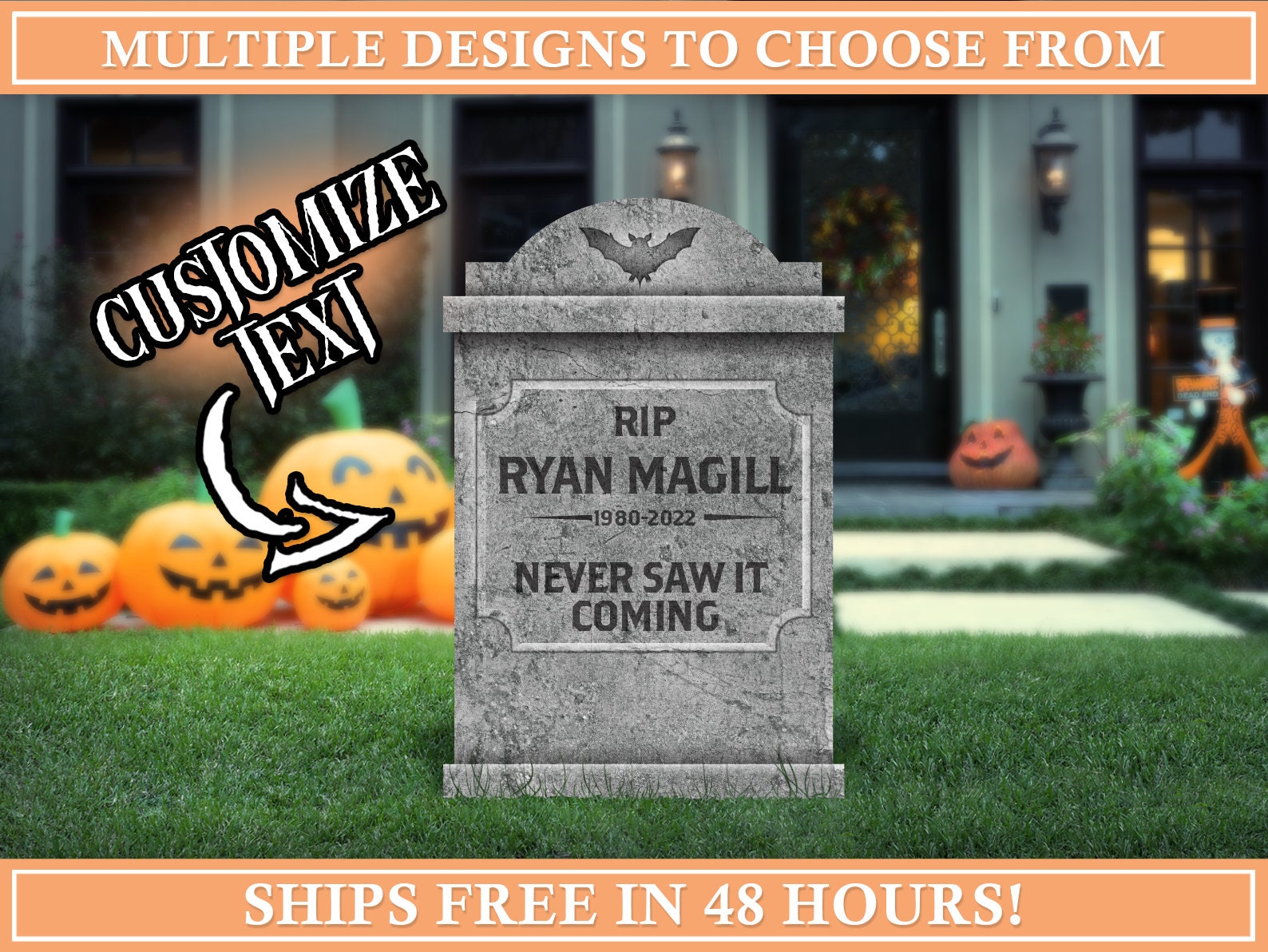 Halloween, grey concrete RIP tombstone transparent background PNG clipart