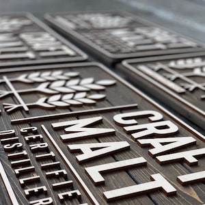 Custom Business Sign | 3D Logo Sign | Company Branded Pallet Signage | Personalized Logo Wood Sign | Brand Advertising | Marketing Sign image 1