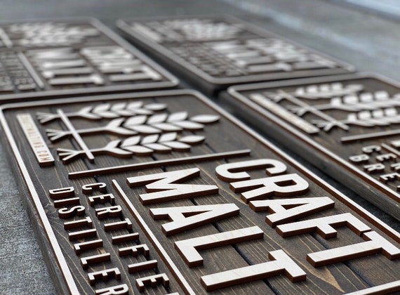 Custom Business Sign | 3D Logo Sign | Company Branded Pallet Signage | Personalized Logo Wood Sign | Brand Advertising | Marketing Sign