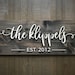 Pallet Sign / Last Name Sign / Custom Wood Sign / Established Sign /  Personalized Wedding gift / Wedding Sign / 3D Sign / Family Name Sign 