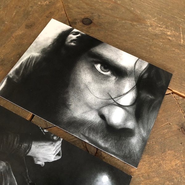 Set of 4 Chris Cornell postcards - postcard - Grunge music gifts,  birthday card