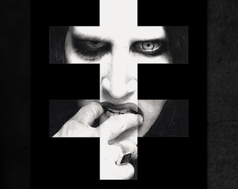 Marilyn Manson 'Pale Emperor' - { Limited Edition of 13 } - Archival Giclée print