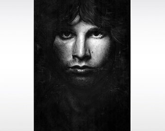 Jim Morrison 'The Lizard King' - { Limited Edition of 5 } - Archival Giclée print