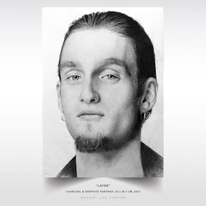 Original pencil art 'LAYNE' - Layne Staley Alice In Chains - Original Artwork - Charcoal & Graphite