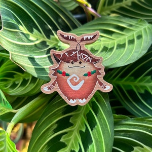 Wooden Aranara pin Nara