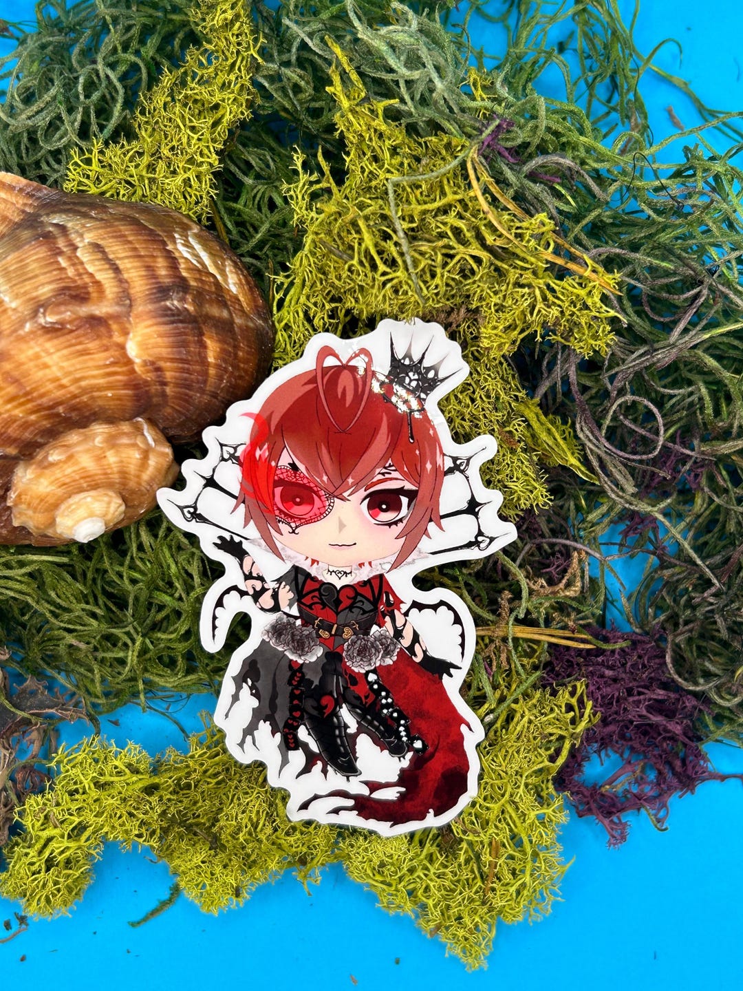 TWST Riddle Rosehearts Clear Overblot Sticker - Etsy