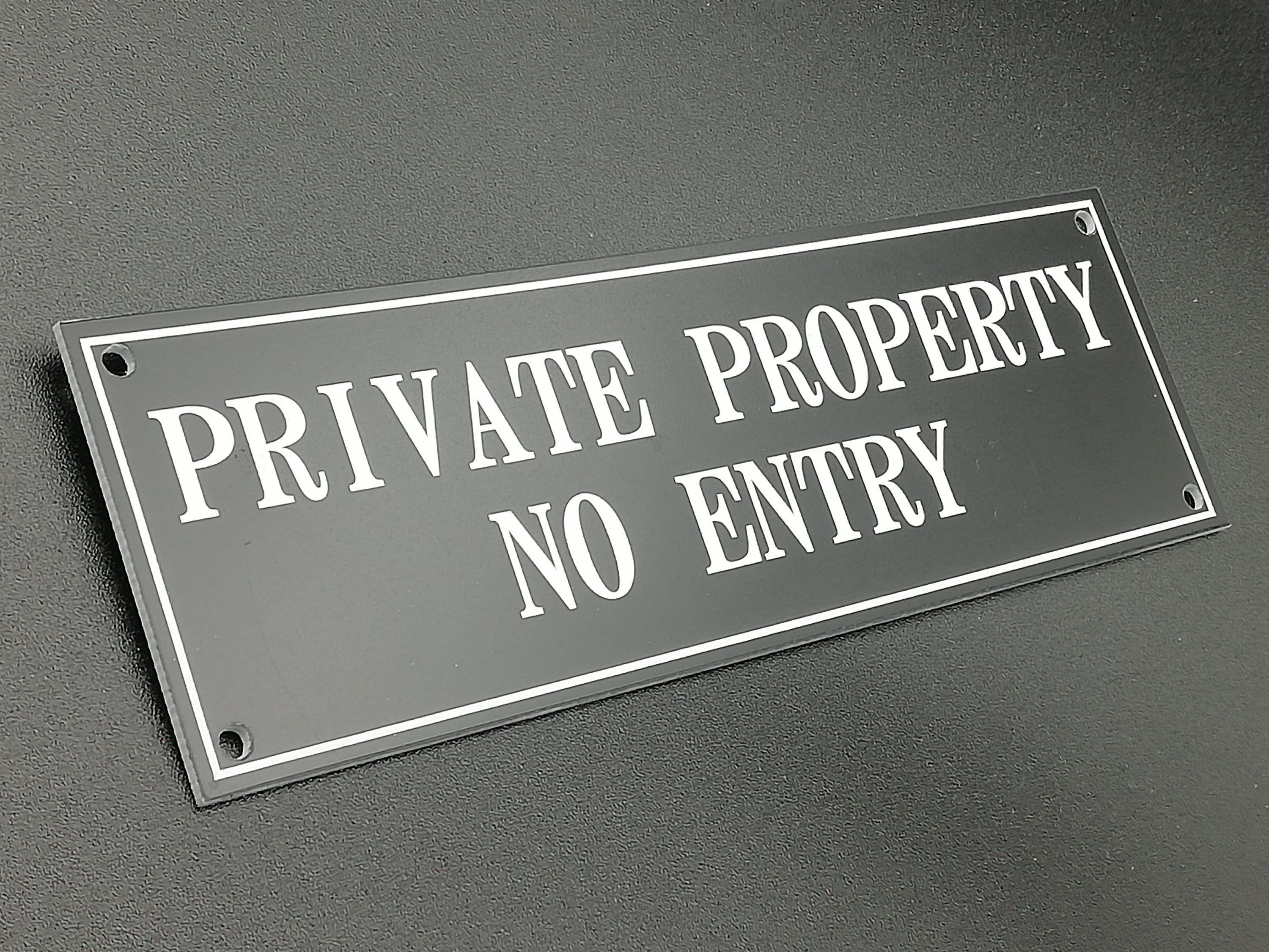 Private Property Gate Sign - Etsy UK