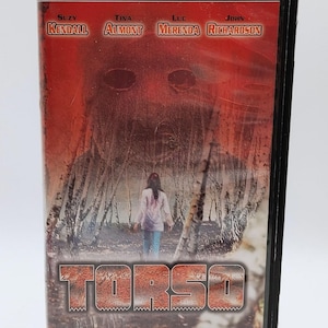 Rare VHS Torso Collector Edition Clam Shell 2000 Anchor Bay Widescreen