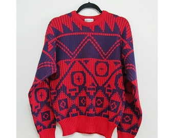 Obermeyer Vintage Men's Wool Sweater 